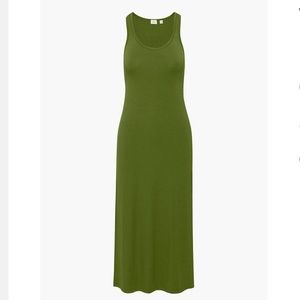 green libertine midi dress - wilfred